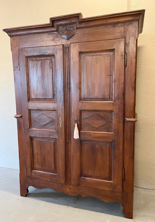 Armadio epoca primi 800 - Restaurato - piemontese, Primi Ottocento
