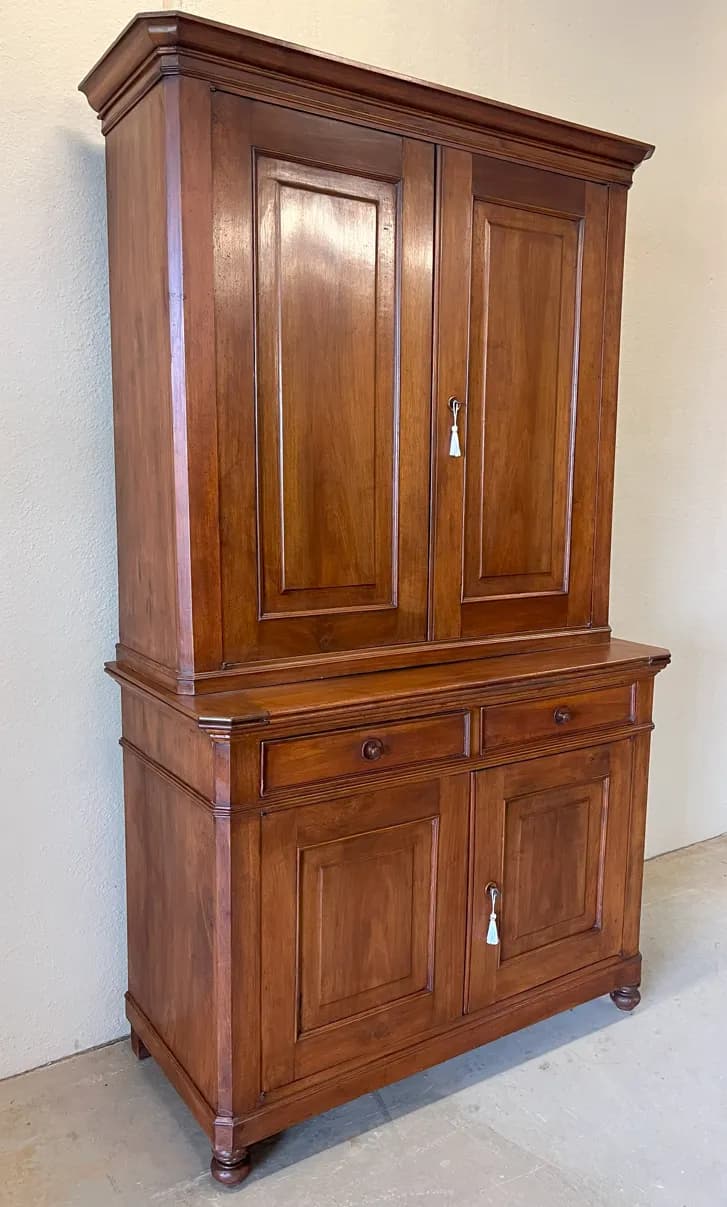 Credenza epoca metà 800 in noce, Metà Ottocento