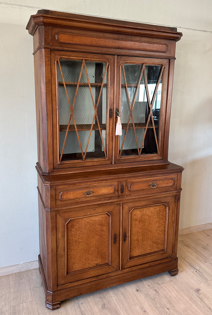 Credenza con vetrina epoca metà 800 - Restaurata