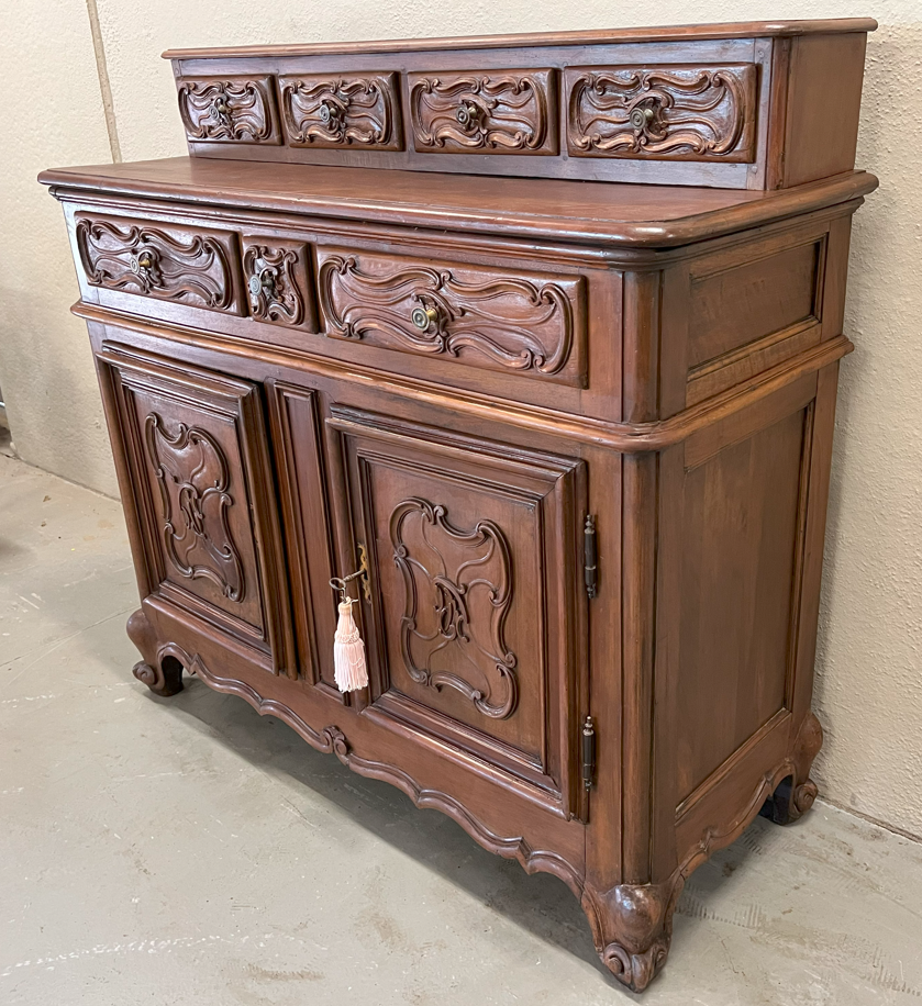 Credenza due ante barocca epoca 700 - Restaurata