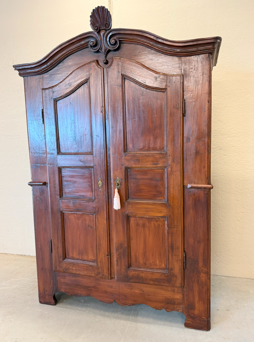 Armadio epoca 700 mosso Piemontese - Restaurato