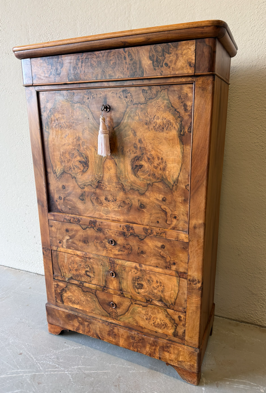 Secretaire epoca 800 in radica - Restaurato